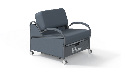 Convertible - Accoudoirs ajourés - Sommier lattes - AFC (SYREETA)