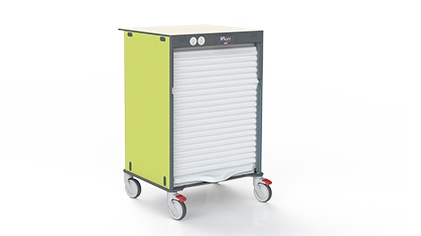 Chariot fermé compact - MM3 (BLOC-TIROIR)