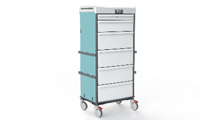 Armoire fermée à tiroirs jointifs - MM3 (MOD'ALLI)