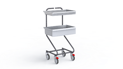 Chariot d'isolement - MM1 (RAIL MOBILE BAS)