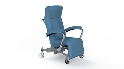 Métal - Inclinable avec déclive - Accoudoirs ajourés - SWA (SWANN)