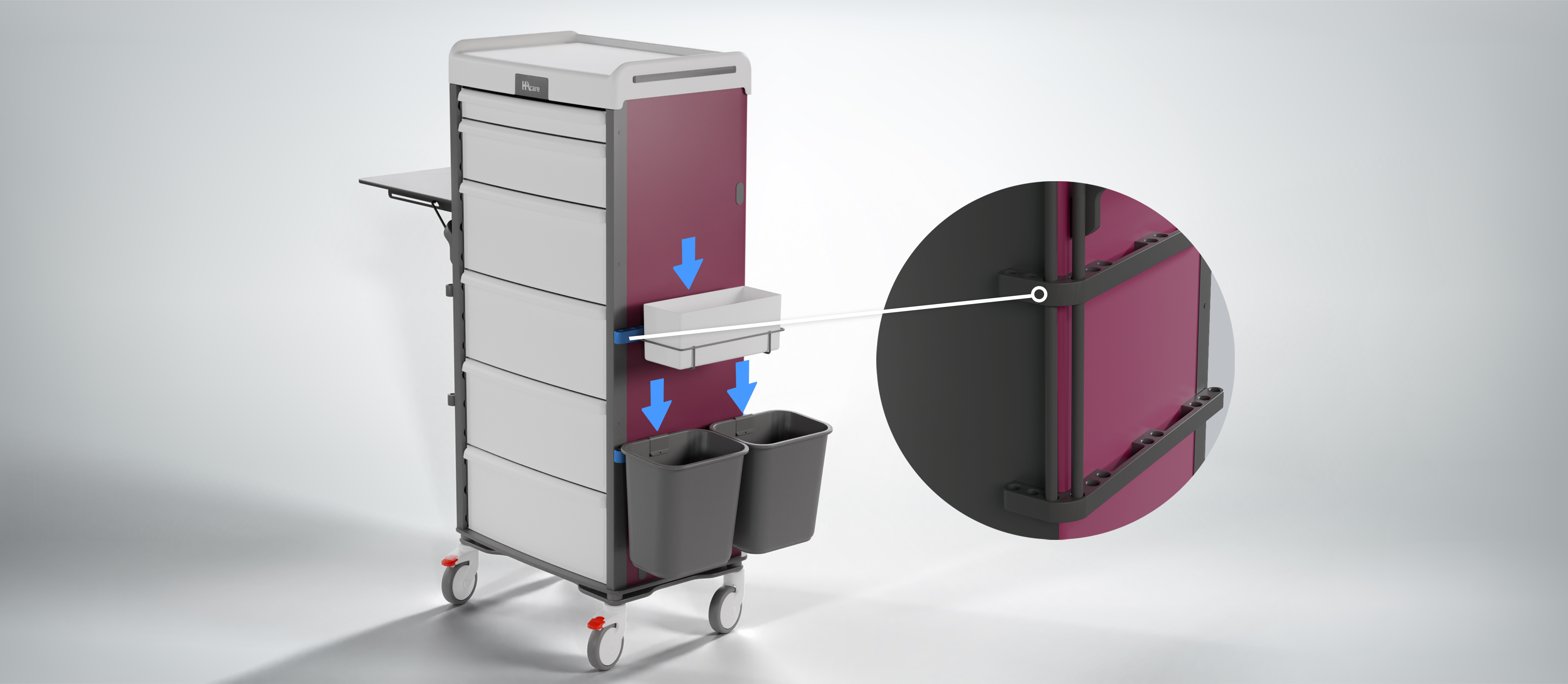 Rail porte-accessoires