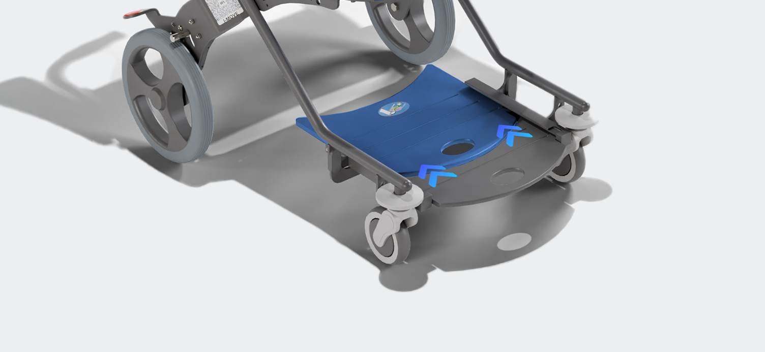 Repose-pieds escamotable