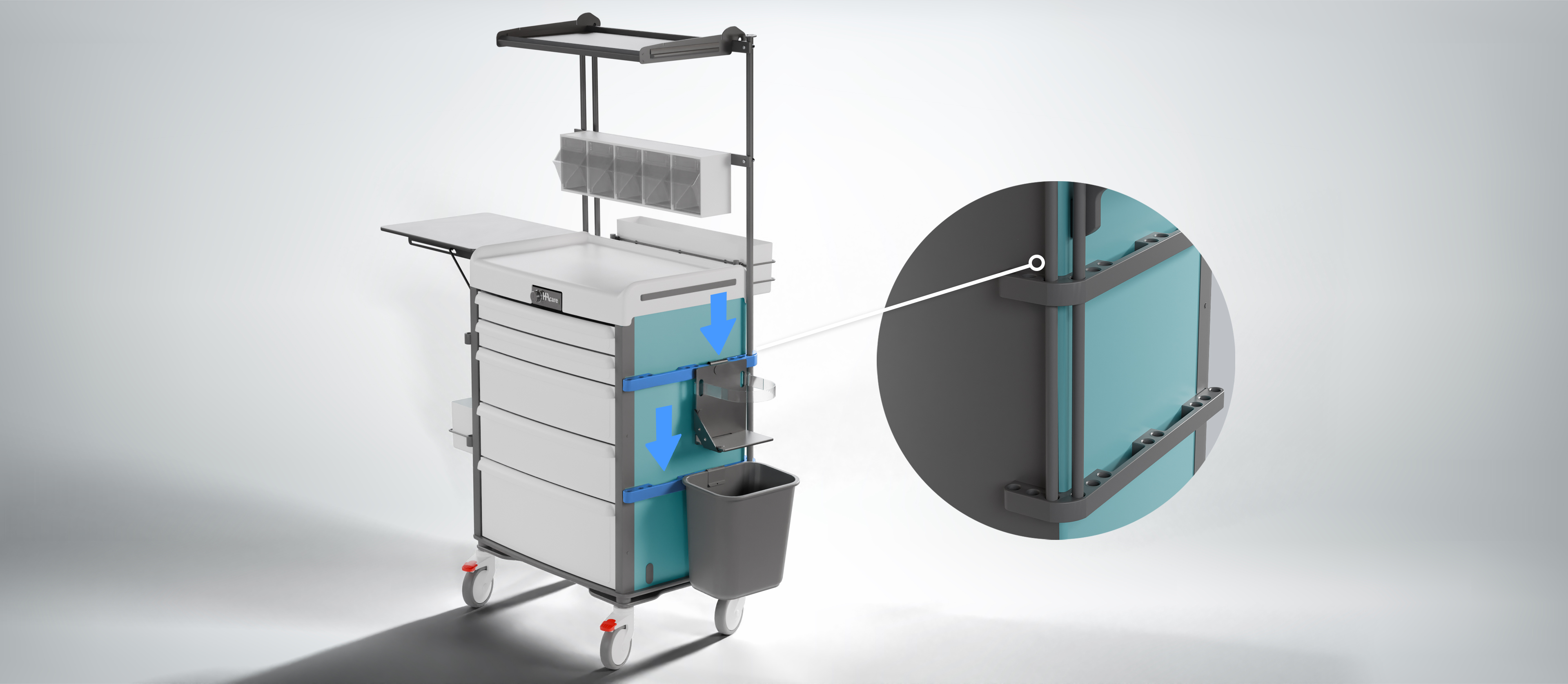 Rail porte-accessoires