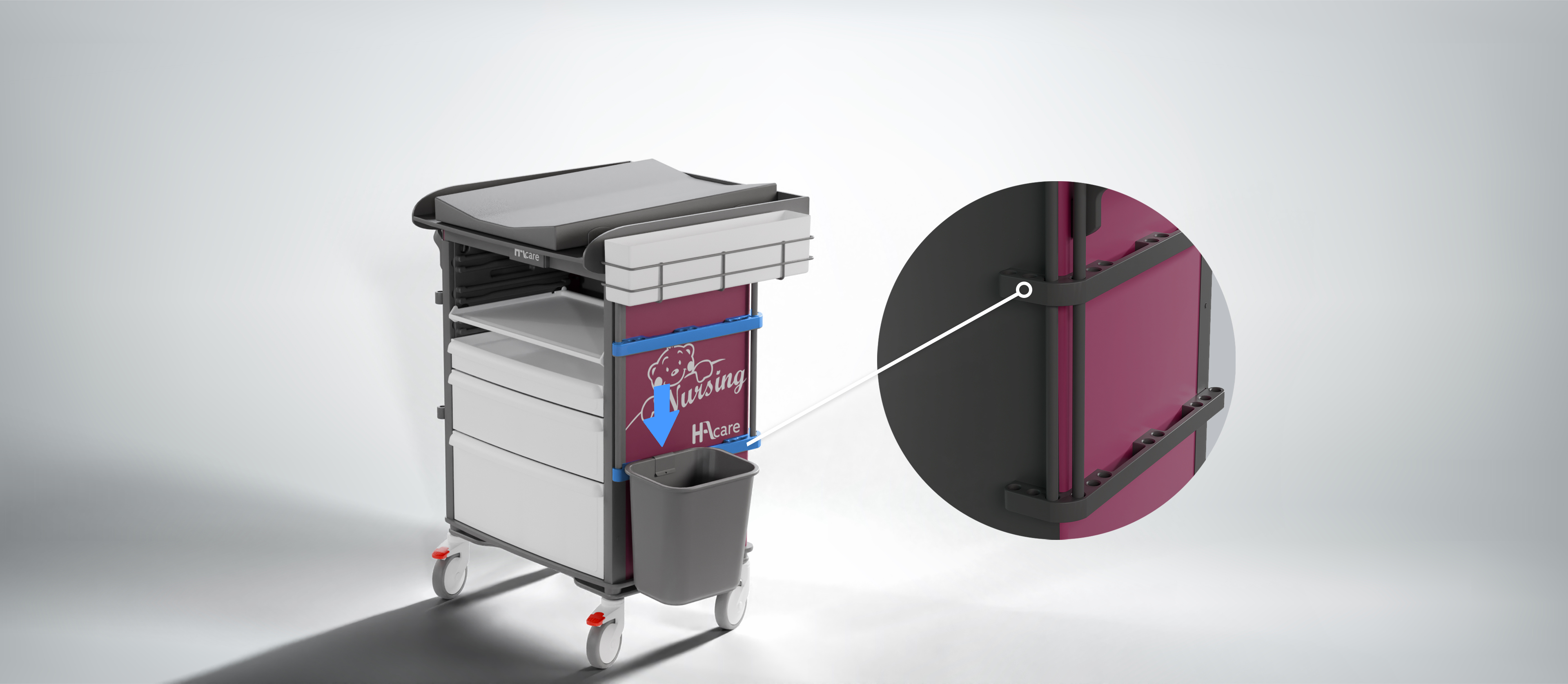 Rail porte-accessoires