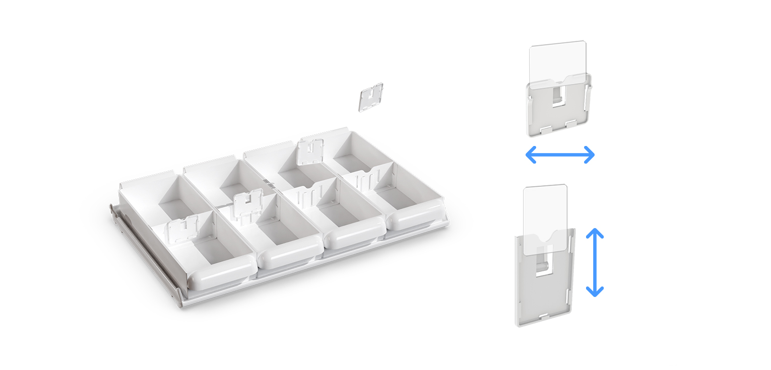 Les porte-étiquettes et étiquettes
