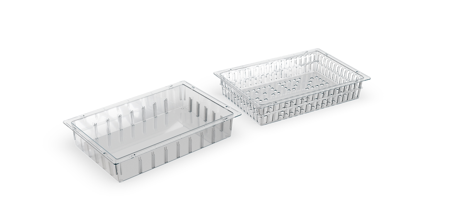 Bac à lèvres plein et ajouré