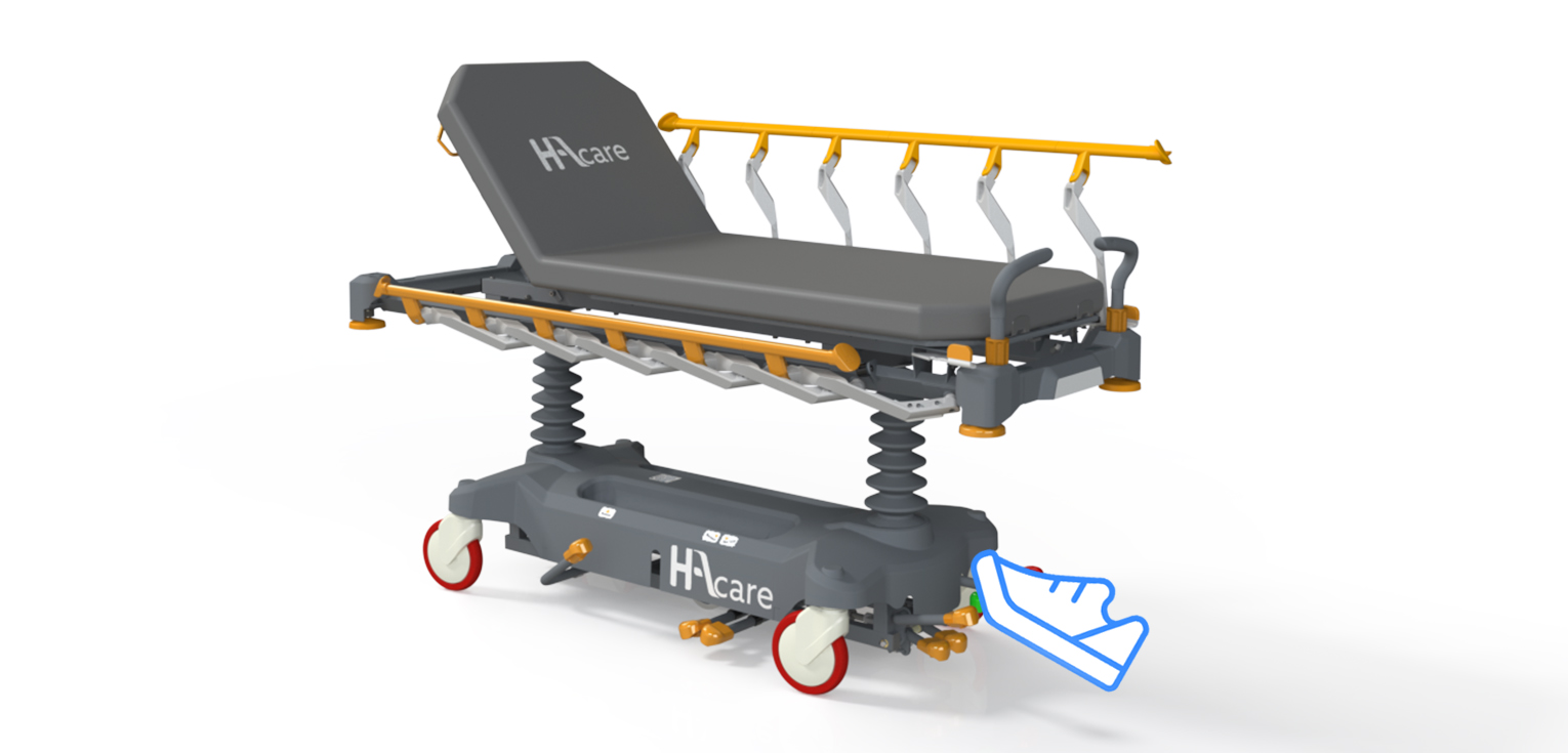 Des fonctions intuitives actionnables au pied