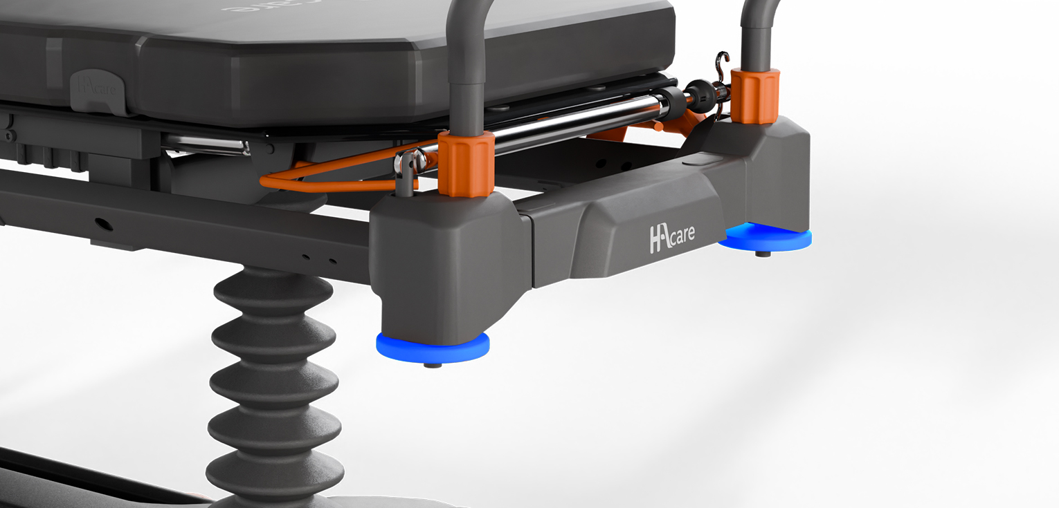 Protections d'angles avec amortisseurs