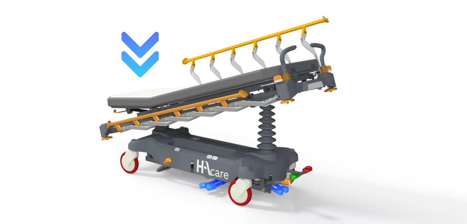 Proclive Déclive 18° en un seul geste