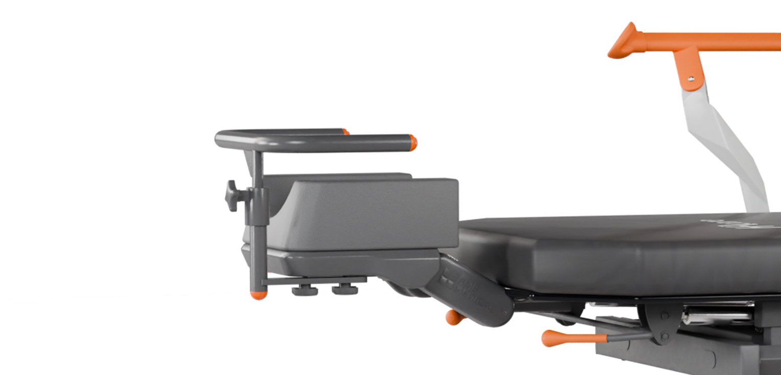 Repose-poignet ou temporal ou frontal