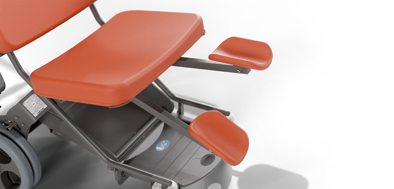 Un Repose-jambes pour personne à mobilité réduite