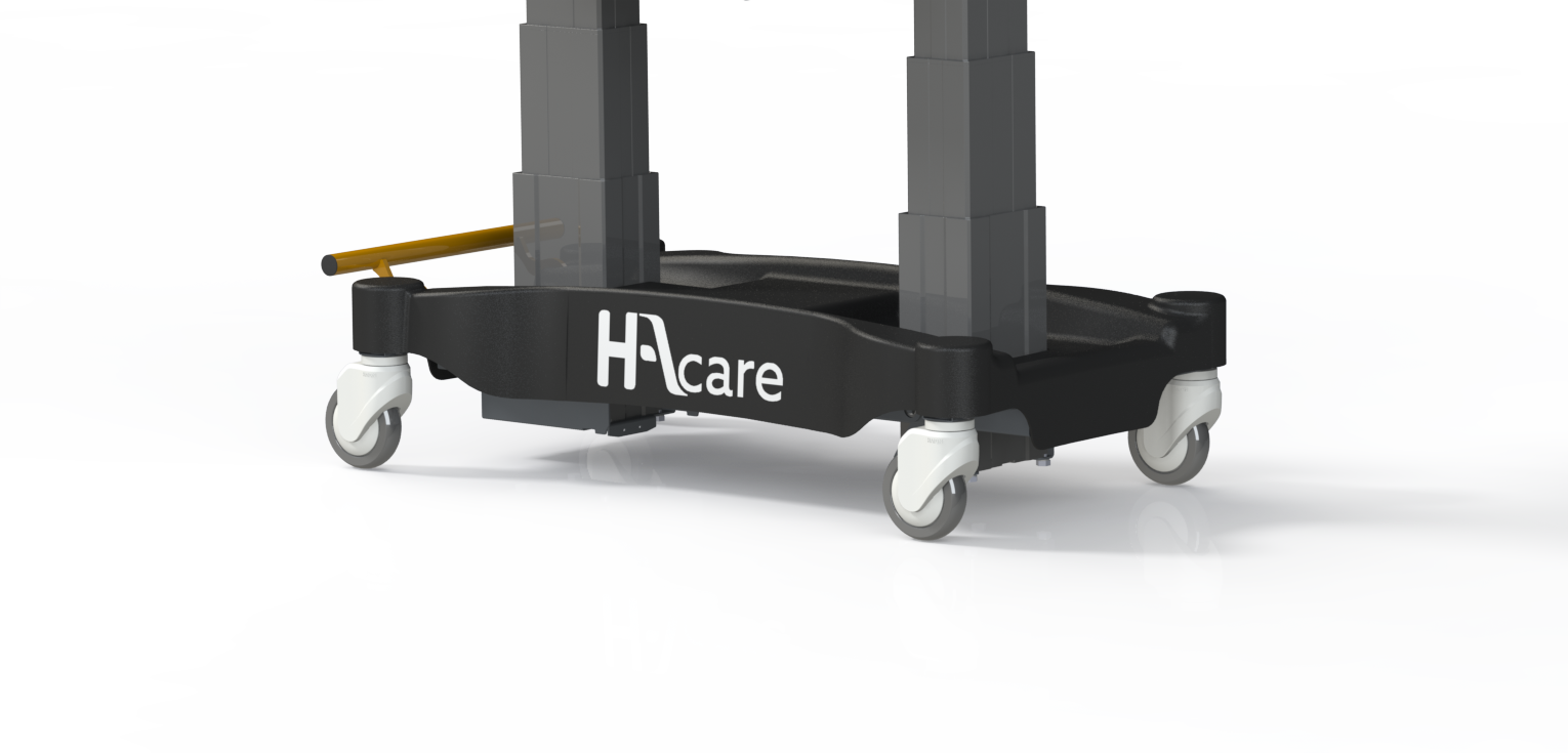 Mobilité fluide et stabilité assurée : des roues 125 mm à freinage centralisé
