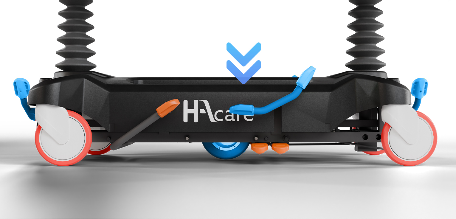 Une pédale pour une mise en oeuvre immédiate