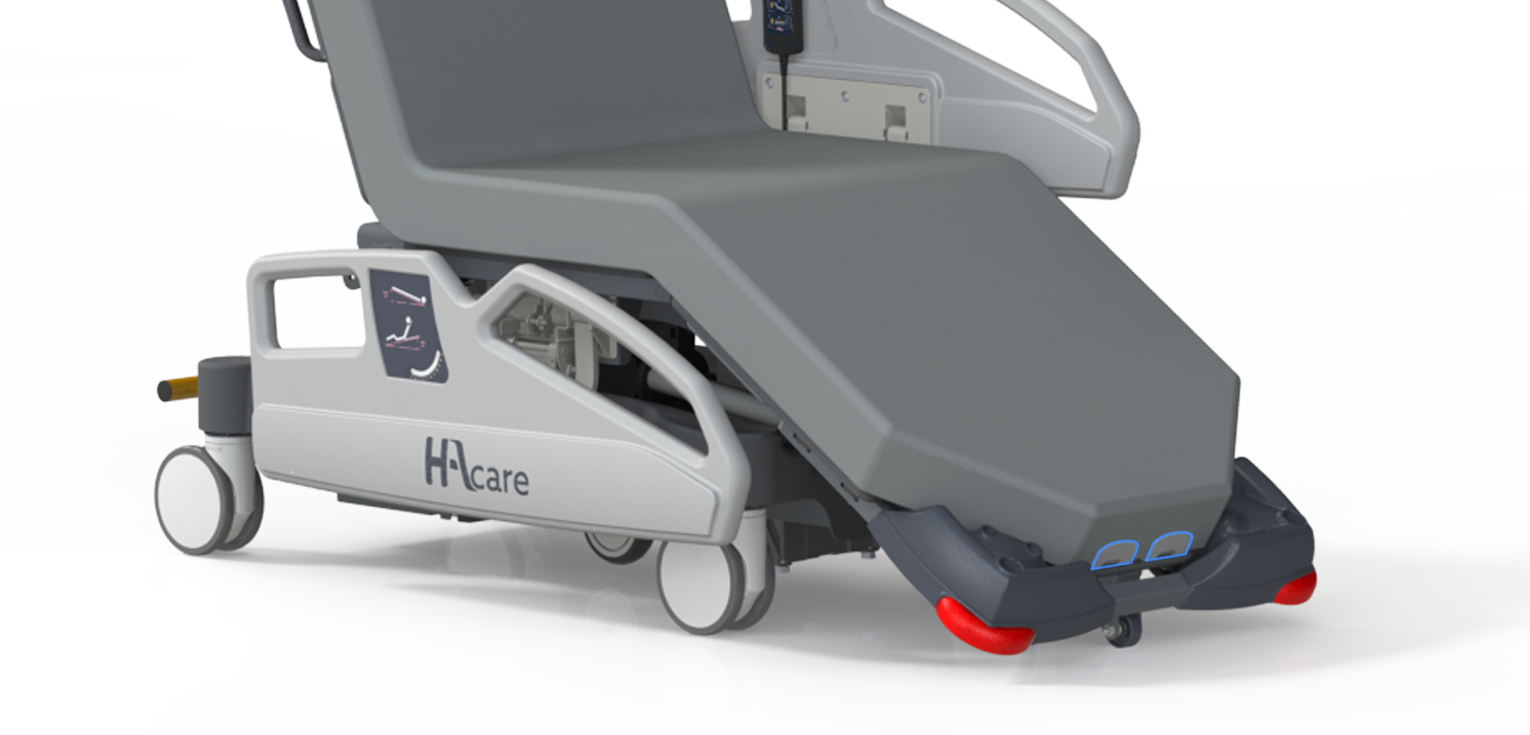 Poignées cale-matelas et matelas Confort