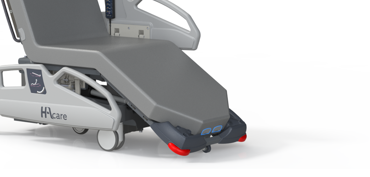 Poignées cale-matelas et matelas Confort