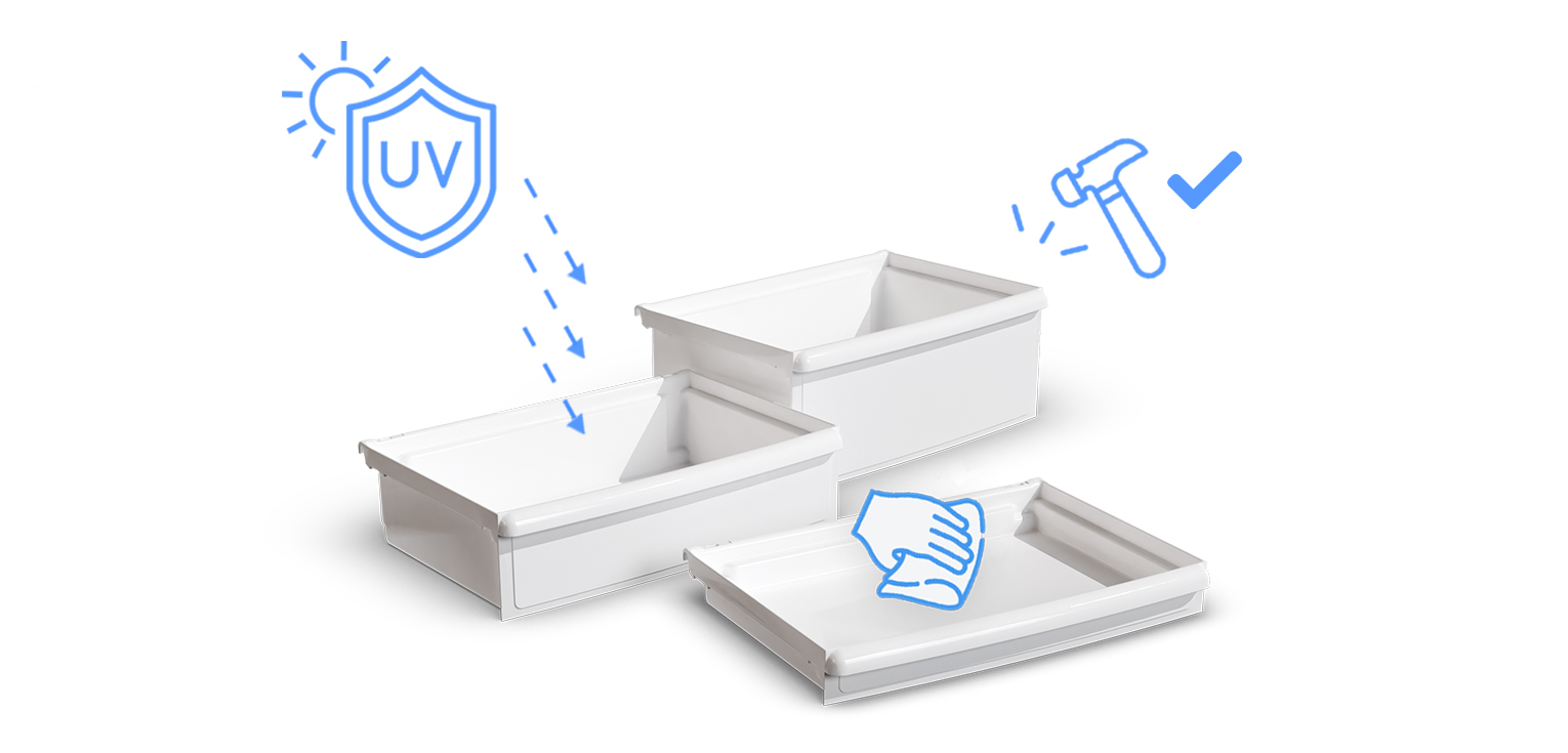 Des tiroirs jointifs