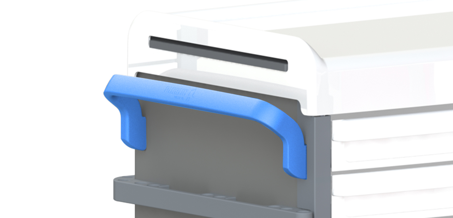 Poignées d'aide à la poussée