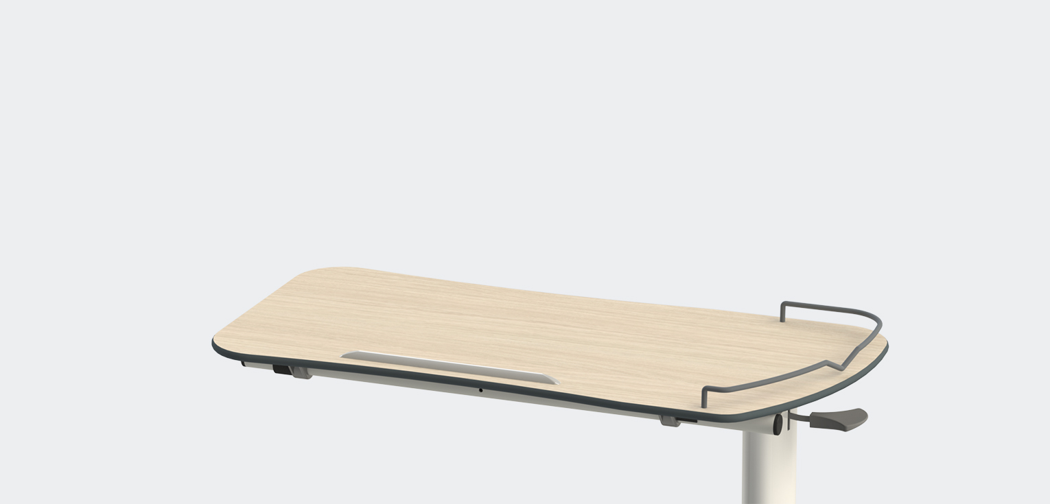 Grand plateau fixe avec galerie