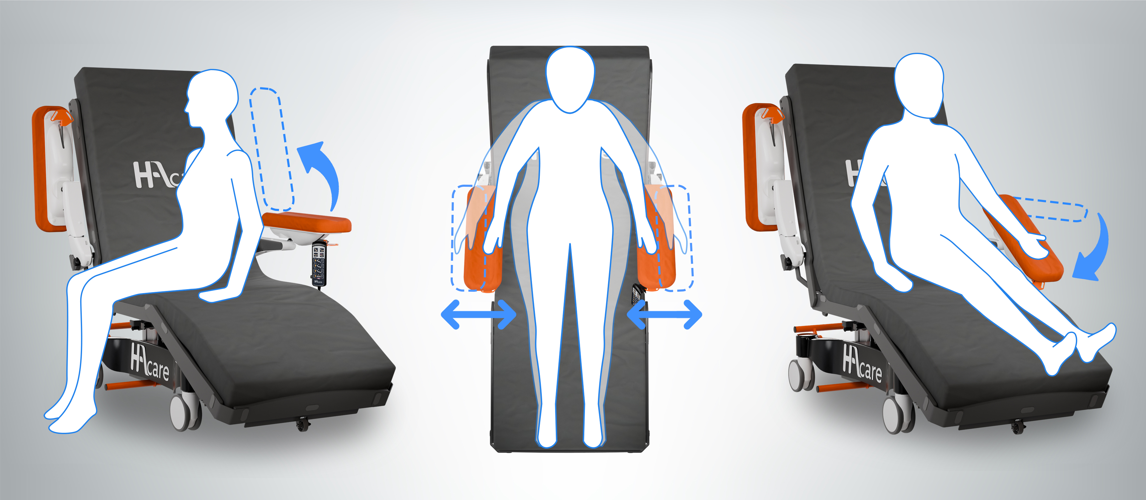 Accoudoirs ultra-confort