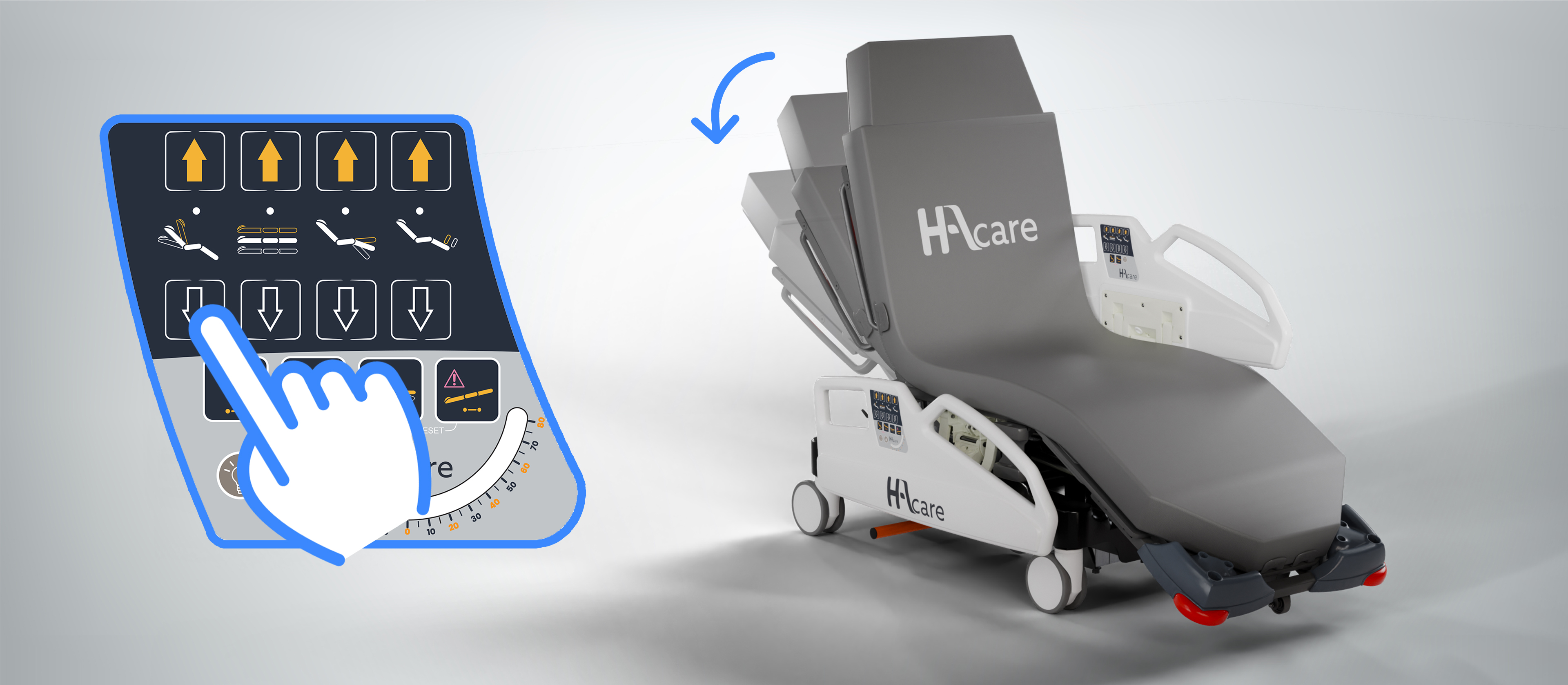 Barrières TECH+ avec commandes intégrées