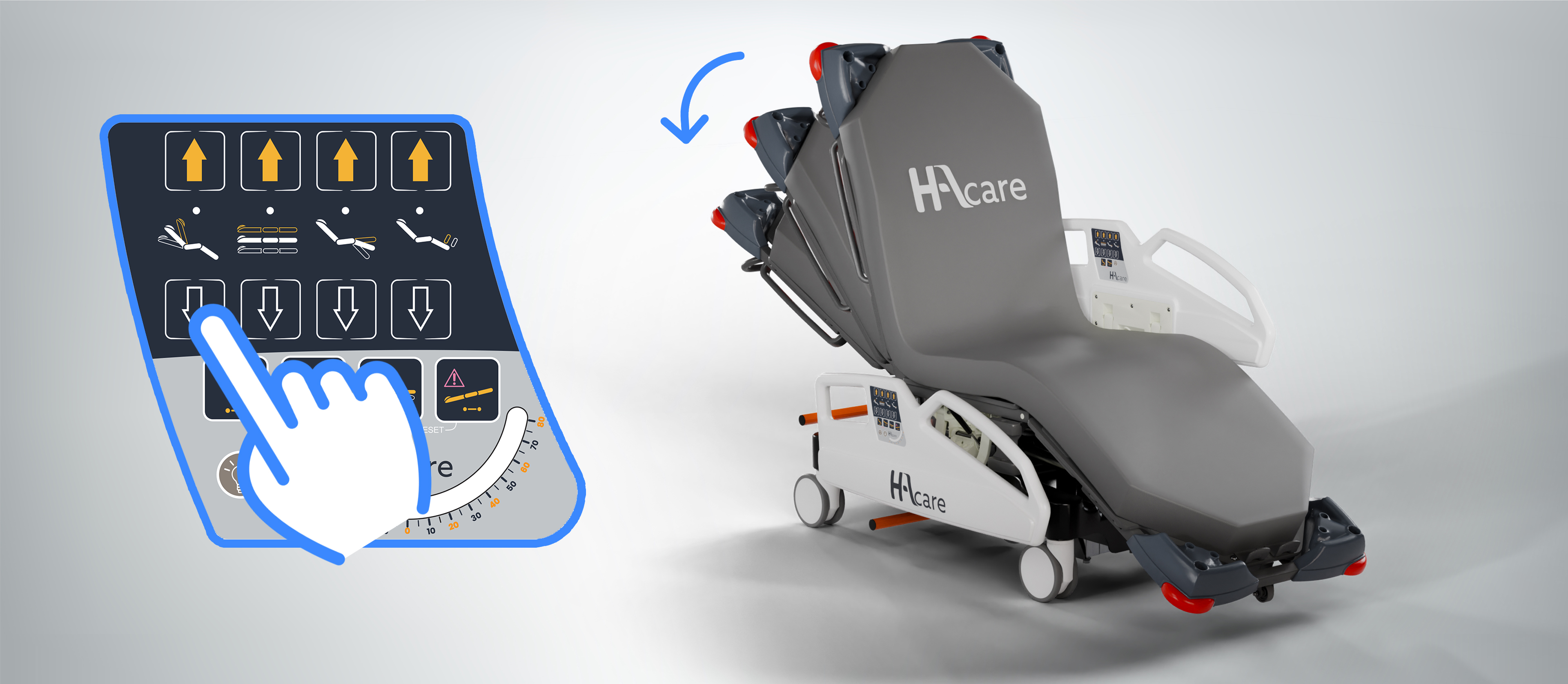 Barrières TECH+ avec commandes intégrées