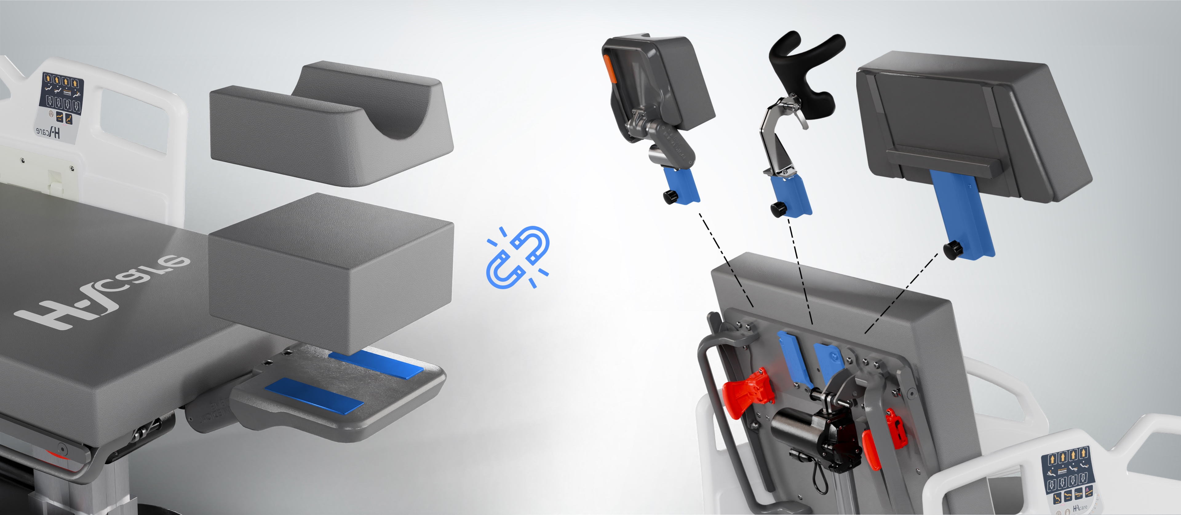 Tétière “Métier” amovible