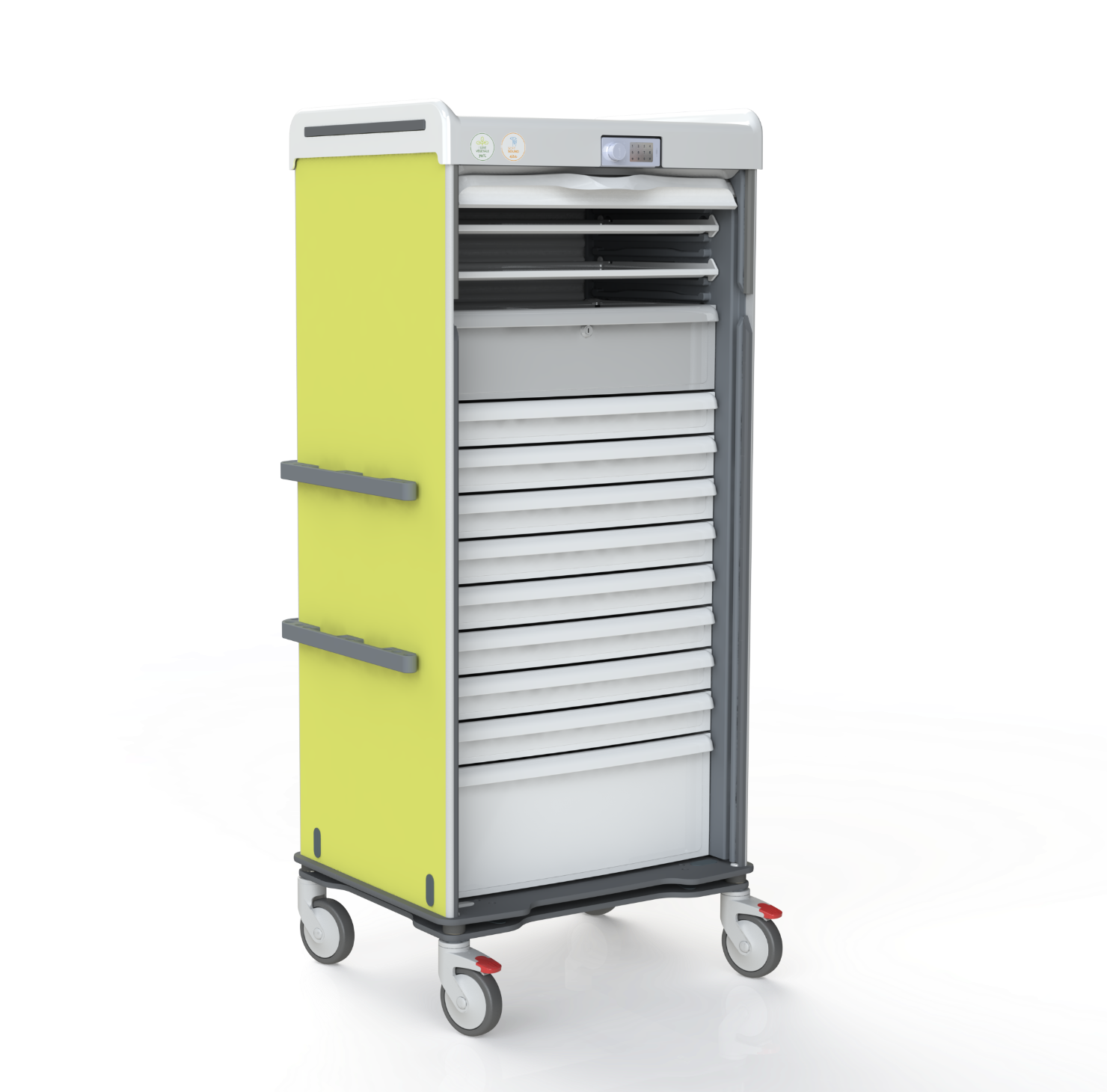 Armoire sécurisée à rideau