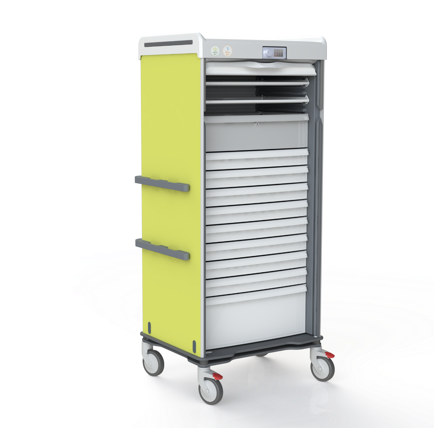 Armoire sécurisée à rideau